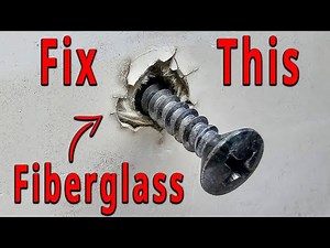 PRO HACKS To Fix Stripped Screws In Fiberglass