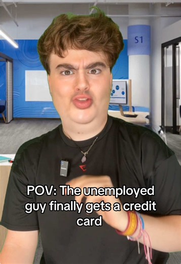he’s got higher interest then everyone! #satire #fyp #unemployed #adulting #comedyskit
