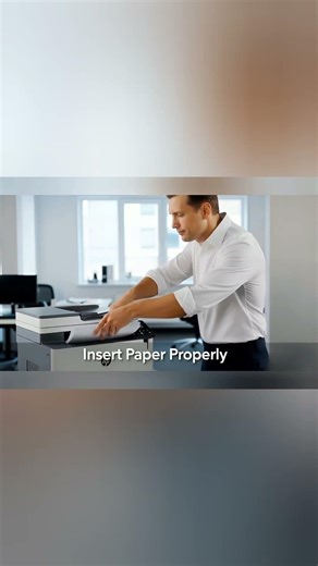 How to Properly Insert Paper in Printer Without Paper Jam #printerpaper #papersolutions #printer
