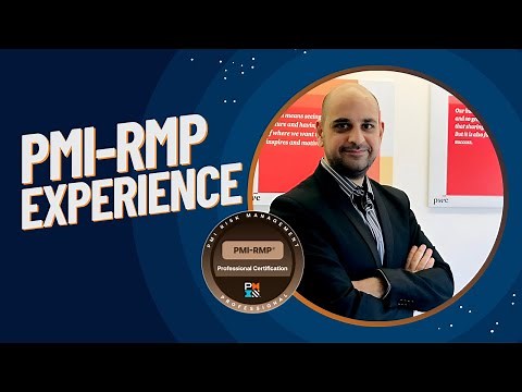 Risk Management Professional (RMP) | Ahmad shares his experience of the PMI-RMP certification