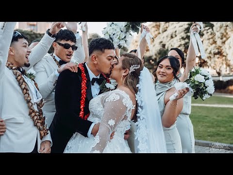 Kalolo & Sulami’s Beautiful Samoan Wedding Highlights | Sacred Heart Church & Wellington Parliament