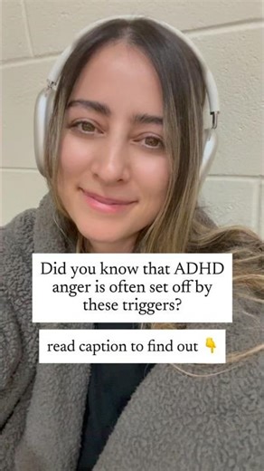 Did you know that ADHD ANGER 🧠 💥 is often set off by these triggers?