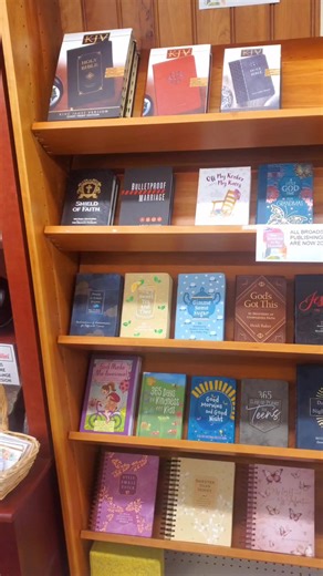 Happy Sunday! Our book shelf is filled with new titles from Broadstreet! 📚✝️📖 | Ben Franklin Store