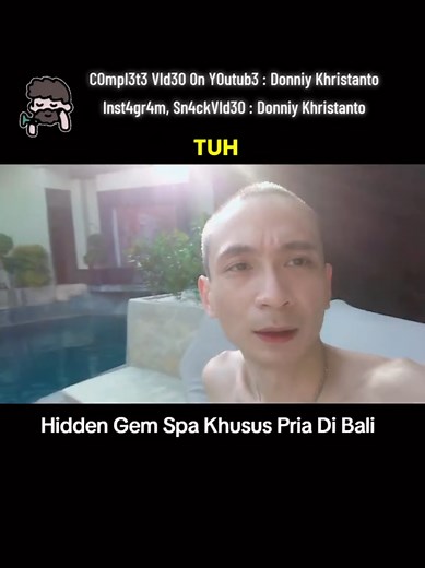 Spa Tersembunyi untuk Pria di Bali