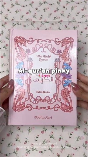 Beautiful pink Quran