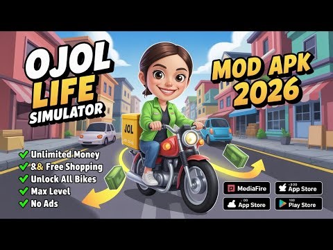‼️New🔥 Ojol Life Simulator Mod Menu 2026 🚗 Unlimited Money & Open World Fun 😍
