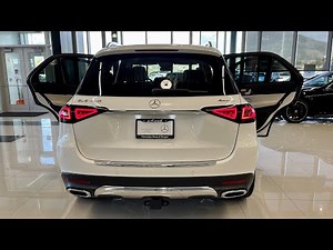 2022 GLE 450 4MATIC SUV (362 hp) In Polar White and Macchiato Beige