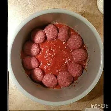2 Minute Ninja Foodi Dinner - Pressure Cooker Pasta and Meatballs