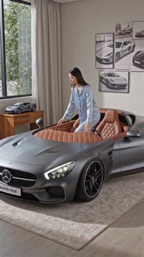 The Ultimate Car Lover's Dream: Mercedes AMG Bed Reveal