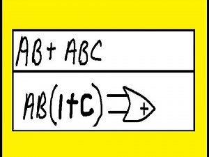 Boolean Logic: AB + ABC