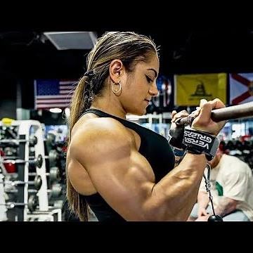 IFBB PRO ARIEL KHADR FEMALE BODYBUILDING 2022 MUSCLE GIRL LOVE LIFT CARRY HERBICEPS