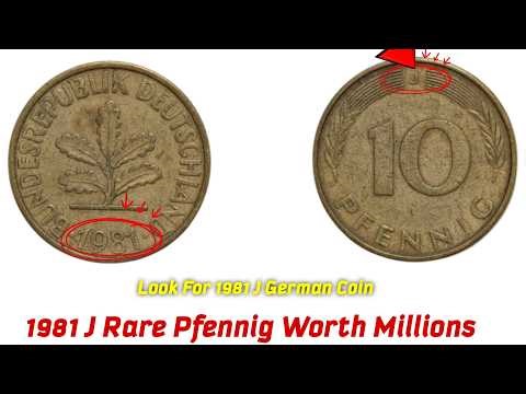 1981 J Germany 10 Pfennig Coin Worth $380 Million The Rare Coin Everyone Is Searching For