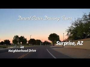 4K Roadscapes: Neighborhood Drive | Surprise, AZ