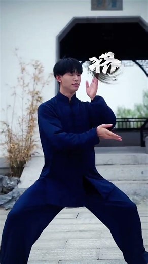 The Eight methods of Tai Chi 掤 stroke squeeze press CAI 挒 elbow and lean#Tai Chi#Chinese m