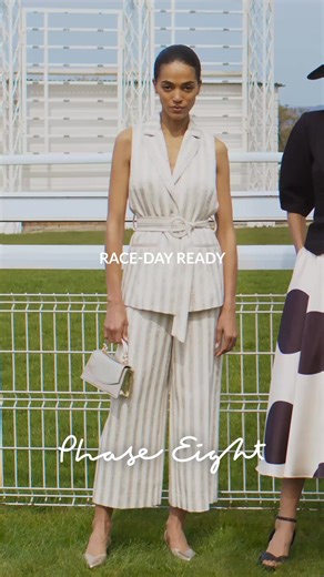 Step into Race season with Phase Eight; proudly the Official Womenswear Partner of Goodwood Racecourse. Discover your head-to-toe race day styles - Shop now. | Phase Eight