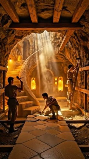 Underground Cave Transformation in Time-Lapse