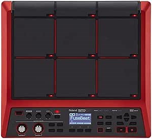 Roland SPD-SX-SE Special Edition Percussion Sampling Pad with 16GB Internal Memory, Red