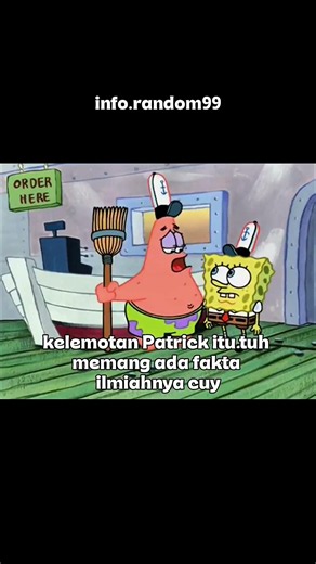 fakta patrick #spongebob #fyp