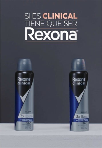 Rexona Clinical: Protección Antitranspirante Efectiva
