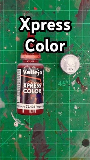 Vallejo Xpress - Cardinal Purple #miniaturepainting