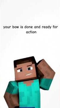 Make a Minecraft Bow and Arrow in Real Life