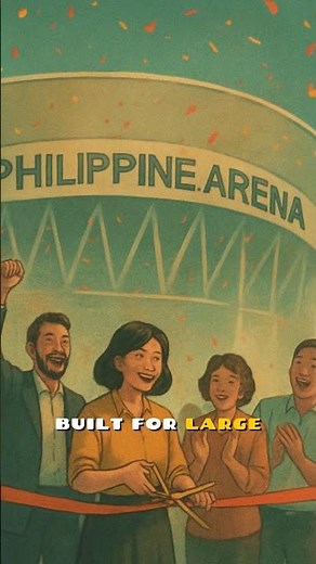 Philippine Arena — World's Largest Indoor Arena (≈55,000 seats)