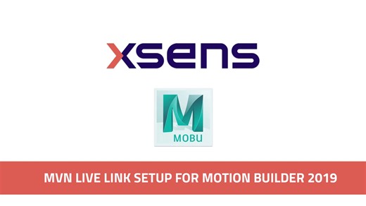 Xsens Tutorial： Streaming into Motionbuilder