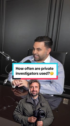 How often are private investigators used?🤔