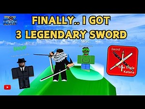 Obtaining 3 LEGENDARY Swords in Blox Fruits!