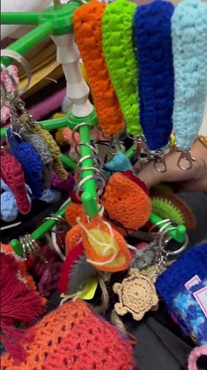 Beautiful Woollen Bag & Handmade Keychain #Cute #Craft #Idea |#DIYWool Art #shorts