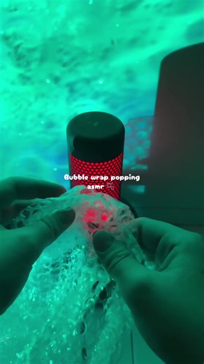 Bubble wrap popping asmr 🫧 #bubble #wrap #asmr #fyp #asmrsounds