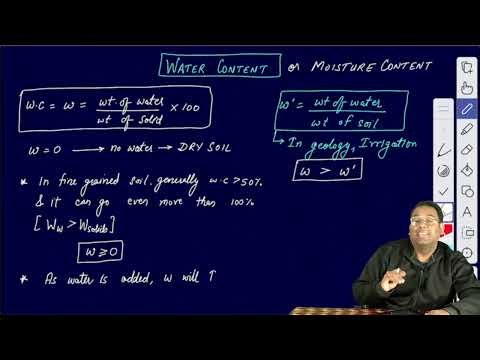 Water Content of Soil || Volume Weight Relationships by Vishal Bhatt #civilengineering