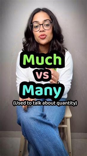 Lets Talk Academy on Instagram: "Difference Between Much and Many | English Quantifiers | Grammar Lesson By Ananya In Hindi 👉All Online English Course Details - https://www.letstalk.academy/s/store OR 👉Send 'HI' on WhatsApp no - +919324246223 Much vs Many explained in the easiest way possible! Learn the complete difference between Much and Many with this simple English grammar lesson on quantifiers. Master countable and uncountable nouns and never confuse these two words again. In this detaile