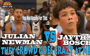 还记得他吗？曾与纽曼对飚的白人控卫Jaythan Bosch 个人集锦