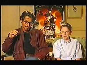 Johnny Depp and Freddie Highmore 2005