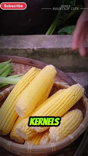 Mountain Style Corn Sweet Recipe 🌽🍯| Simple Mountain Life