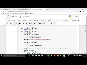 ceaser and playfair algorthim in python 1