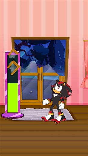 Sonic x gugugaga x Shadow takes on the challenge of singing to escape from Lily Lovebraids #shorts