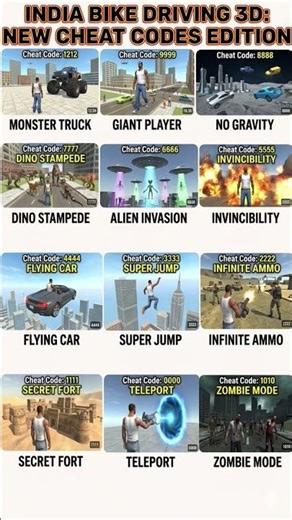 How to get Alien Invasion in India Bike Driving 3D! 🛸 (New Codes)