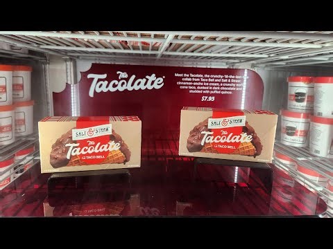 Salt & Straw Taco Bell THE TACOLATE Ice Cream