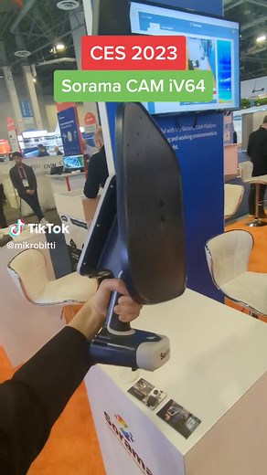 Soraman ammattityökalu muuttaa äänen näkyväksi kameran ja 64 mikrofonin avulla. #CES #CES2023 #tekniikka #sorama #acoustics #microphonearray