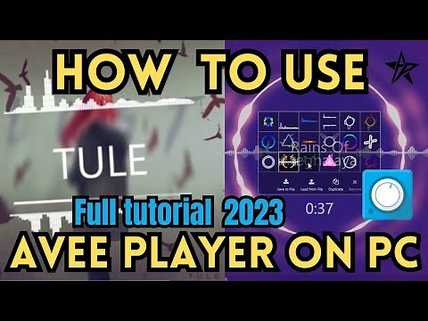 How to Use Avee Player on PC Full Tutorial | Avee Player Template | avee player kaise use karte hain
