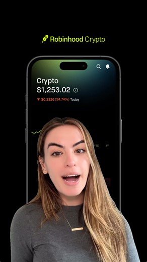 22K reactions · 1.2K shares | Trade BTC, ETH, DOGE and more 24/7 with Robinhood Crypto. | Robinhood | Facebook