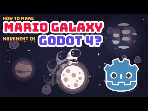 2D Mario Galaxy Movement in Godot Engine 4
