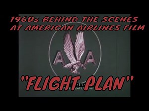 1960s BEHIND THE SCENES AT AMERICAN AIRLINES FILM "FLIGHT PLAN" 707 ASTROJET PILOTS 25394