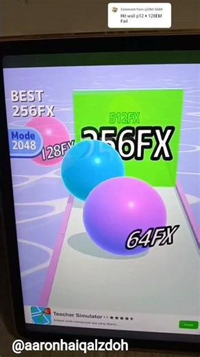 Ball Run 2048 Hit Wall Compilation Part 12