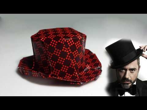 Origami Top Hat Tutorial with Step-by-Step Diagrams | Henry Pham