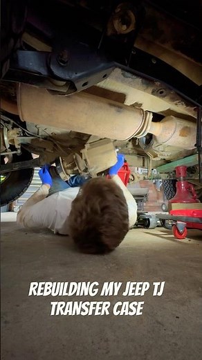 Rebuilding my jeep TJ TRANSFER CASE - NP231 J. #jeeptj #australia #jeepwrangler
