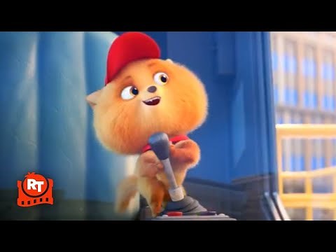 PAW Patrol: The Mighty Movie (2023) - Junior Patrollers vs. Mega Mayor Humdinger Scene | Movieclips