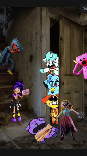 POV: You Opened the Wrong Door… And They Were Waiting 😭🚪 #poppyplaytime #chaos #prank